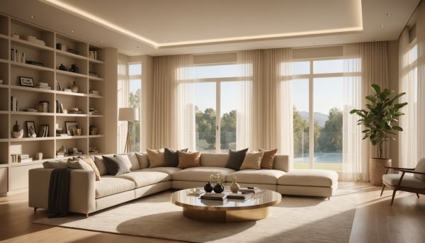 Obtenez une ambiance élégante avec l'éclairage indirect intérieur